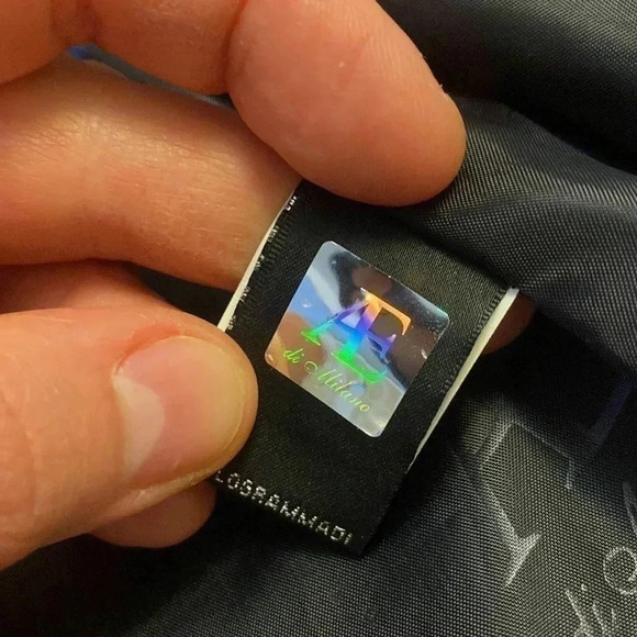 AE Di  Milano Genuine Italian Lightweight spring jacket New With Tags - Picture 14 of 14